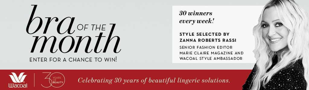 Wacoal’s 30 Years of Beauty Bra Giveaway! Enter to Win!
