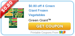 New Green Giant Frozen Veggie Coupons | 59¢ at Meijer!