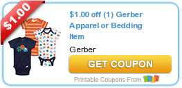 New October Coupons | Gerber Apparel, Green Giant, Generic Brands, Bar-S and MORE!