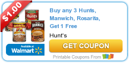 Coupons: Hunt’s Manwich, Prego, Campbell’s, SpaghettiOs, Peter Pan, and MORE