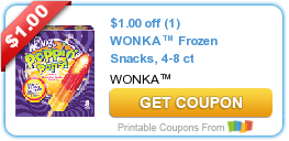 Coupons: Wonka, Allegra-D, Barilla, and Energizer