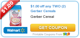 Coupons: Gerber Cereal and Schick Hydro Silk