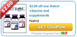 Three New Natrol Supplement Coupons Worth $6