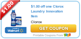 Save $1 on Clorox Laundry Innovation Product