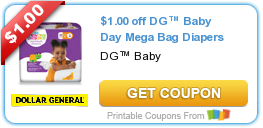 New DG Baby Diaper Coupon | Save $1