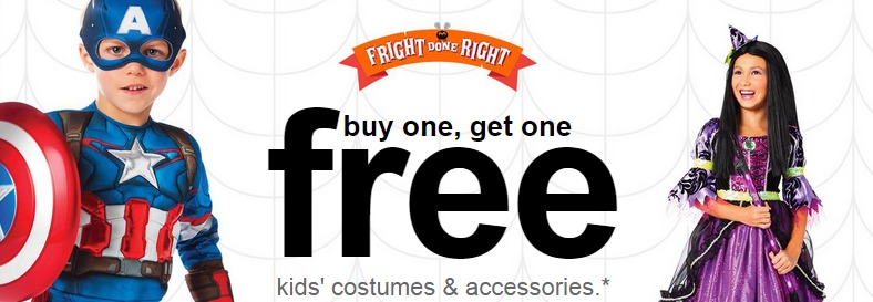 *HOT* BOGO FREE Kids Costumes and Accessories at Target!
