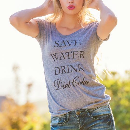 Save Water Drink Diet Coke Tee – Plus 5 Other Styles – Just $14.99!