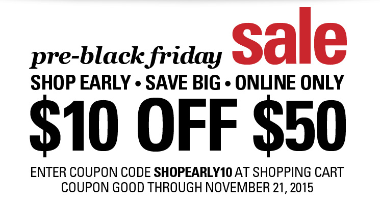 ShopKo PreBlack Friday Sale! $10 off $50! Down Alternative Comforter $24.99!