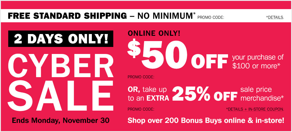 Bon-Ton Cyber Monday Sale is LIVE! Two Days ONLY!