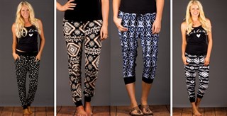 Pattern Joggers! Just $12.99!