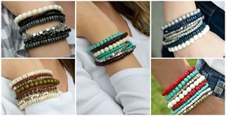 $4.99 – Boho Stack Bracelets – 5 Colors!