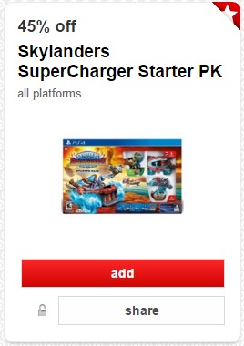 TARGET: Skylanders SuperCharger Starter Pack LOWER than Black Friday!