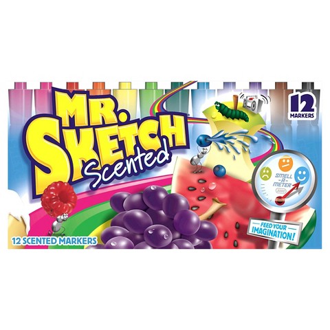 Mr. Sketch 12-ct Scented Markers—$6.07 + Free Pickup!