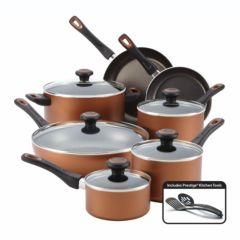 *HOT!* Farberware 14-pc. Nonstick Cookware Set – $25.99 plus $15 in Kohls Cash! Ends tonight!