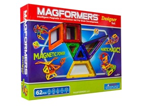 Magformers 62 Piece Designer Set – $54.99!