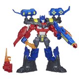 Transformers Hero Mashers Electronic Optimus Prime Figure – $13.68!