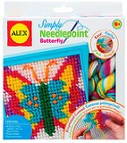 ALEX Toys Craft Simply Needlepoint Butterfly Kit – $6.62!