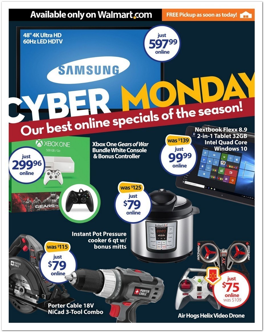 Walmart Cyber Monday ad - Page 1