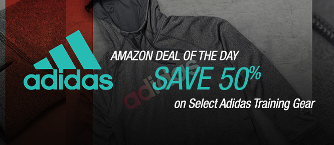 50% Off Adidas Training Gear! Today Only!