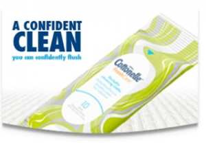 Free Sample of Cottonelle Flushable Wipes