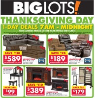 Big Lots Black Friday 2015 Ad