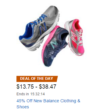 45% Off New Balance Shoes & Clothes! Today Only!