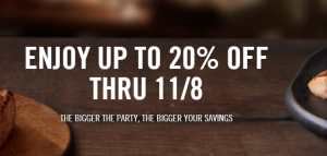 Outback: Up to 20% Off!