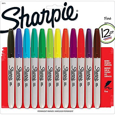 Sharpie 12-pk Fine Point Markers Only $6.00 Shipped! (Assorted Colors)