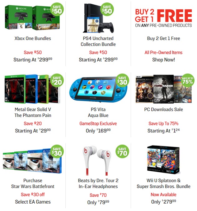 GameStop Black Friday Sale LIVE Online!
