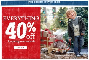 40% OFF + Free Shipping From Gymboree!