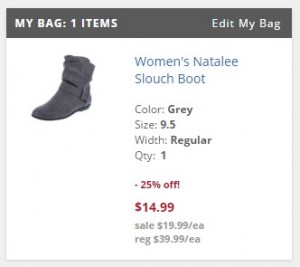 Payless: Boots Up to 50% Off + Extra 25% off + Free Shipping on $25!