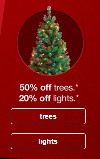 *HOT* 50% Off Christmas Trees + $20 Off Lights at Target! 6 ft and up From $13.50!
