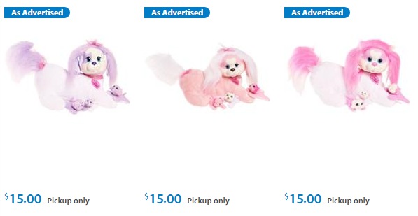 Puppy Surprise Plush Only $15