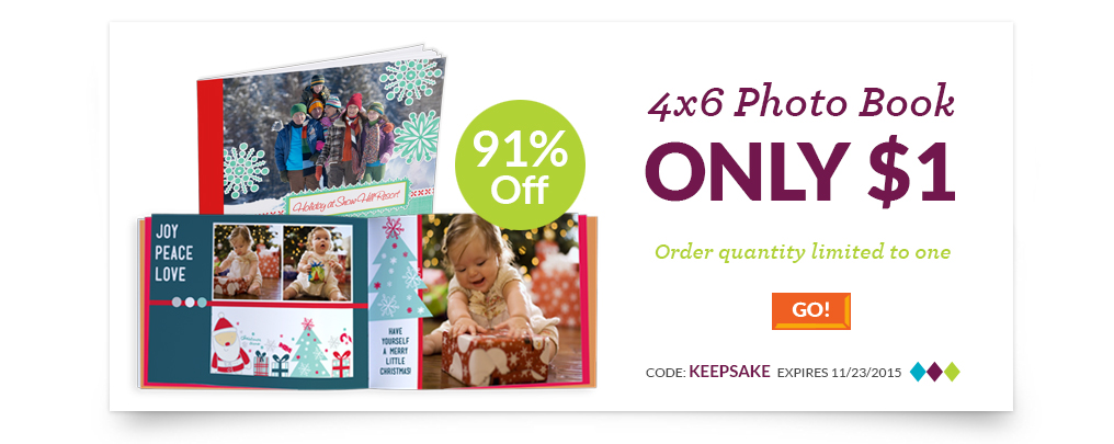 York Photo 4×6 Photo Book Only $1 + $2.99 Shipping for New Customers!