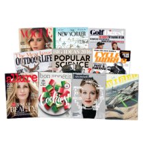 DEAL OF THE DAY – $5 Magazines: As Low as $.50/Issue!
