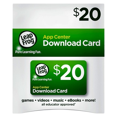$20 LeapFrog App Center Download Card Only $12.99!