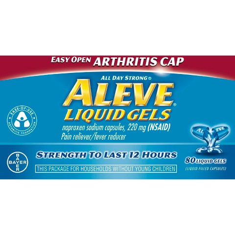 TARGET: Aleve Arthritis Liquid Gels Only $7.49