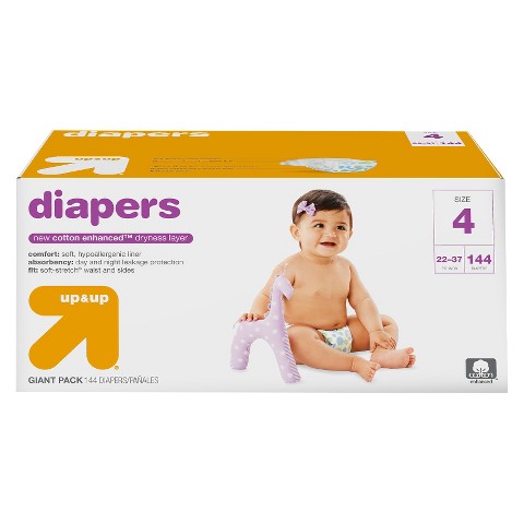Up & Up Diaper Giant Packs as Low as $13.74 Each After Gift Card! (Online and In Stores)
