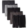 Hanes Men’s 5 Pack Ultimate Dyed Exposed Waistband Knit Boxer – $11.42!