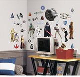 Roommates Star Wars Classic Peel And Stick Wall Decals – $9.97!