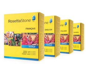 Rosetta Stone Levels 1-4 – $179.99!