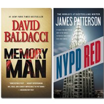 David Baldacci and James Patterson Best Sellers, $3.99 Each!