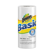 WALMART: Bounty Basic Paper Towels Just 47¢ per Roll!