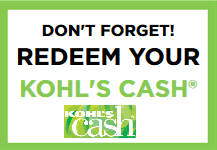 Kohl’s – LAST DAY TO SPEND BLACK FRIDAY KOHL’S CASH!