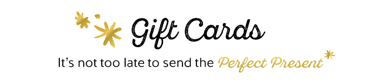 It isn’t too late for Amazon gift cards! Email or print for gift giving!