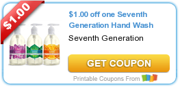 Three New Seventh Generation Coupons!