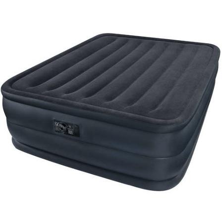 Intex Queen 22″ Rising Comfort Airbed Mattress with Built-In Electric Pump—$39.99!