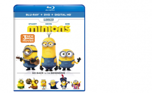 Get Minions (Blu Ray/DVD) Just $14.99!