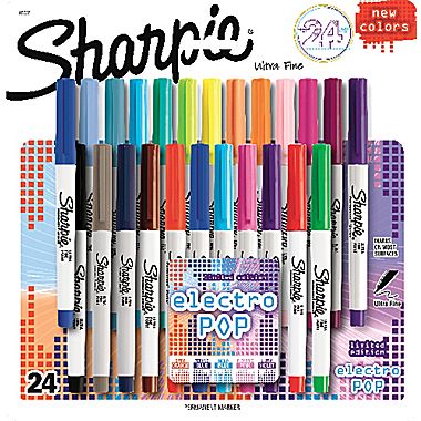 Sharpie Electro Pop Limited Edition Ultra Fine Point Permanent Markers—$10 Shipped!