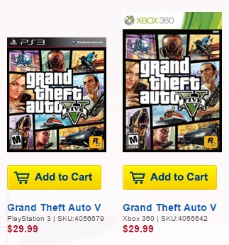 Grand Theft Auto V—$29.99 Shipped! (Xbox 360 and PS3)